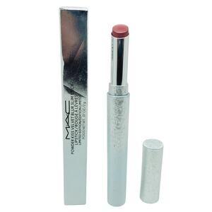 Mac Powder Kiss Velvet Blur Slim Lipstick Peppery Pink